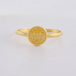 Anillo Circular corona 0.9g / T6 1/4 Oro Amarillo 18K