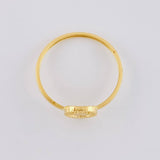 Anillo Circular corona 0.9g / T6 1/4 Oro Amarillo 18K