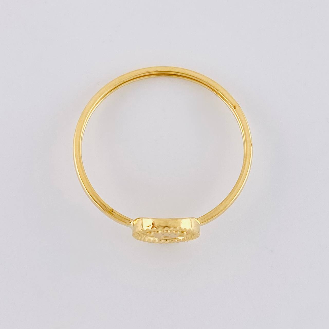 Anillo Sello Corona 1 g / T6 1/2 Oro Amarillo 18K