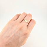 Anillo Sello Corona 1 g / T6 1/2 Oro Amarillo 18K