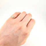 Anillo Trebol Tupido 1.25 g / T5 Oro Amarillo 18K