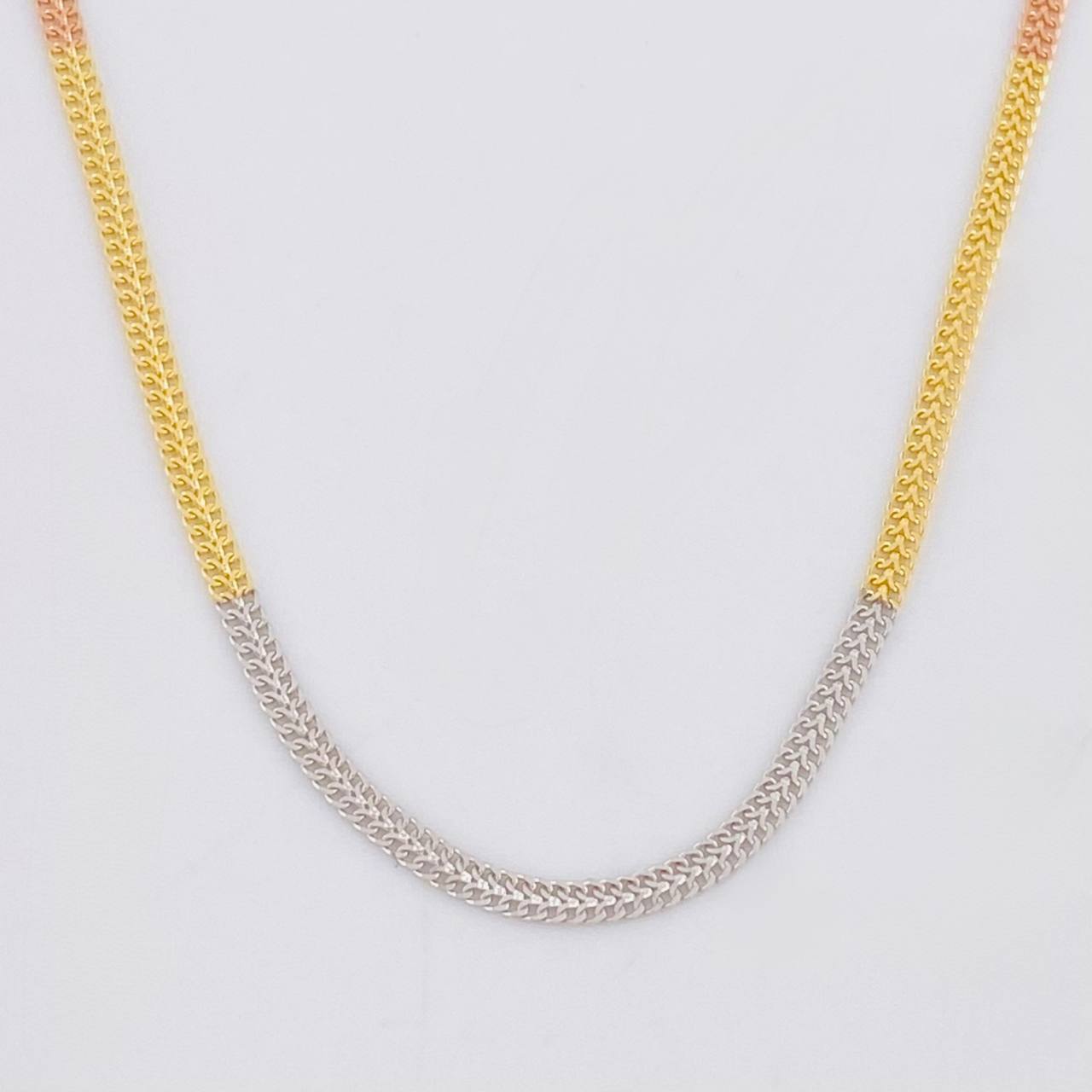 Cadena Sedusa 1.55g / 18 in / 1.5mm Tres Oros 18K