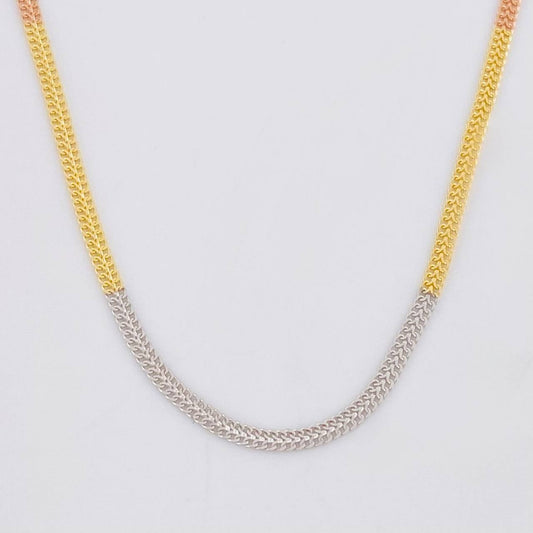 Sedusa Chain 1.55g / 18 in / 1.5mm Three Golds 18K