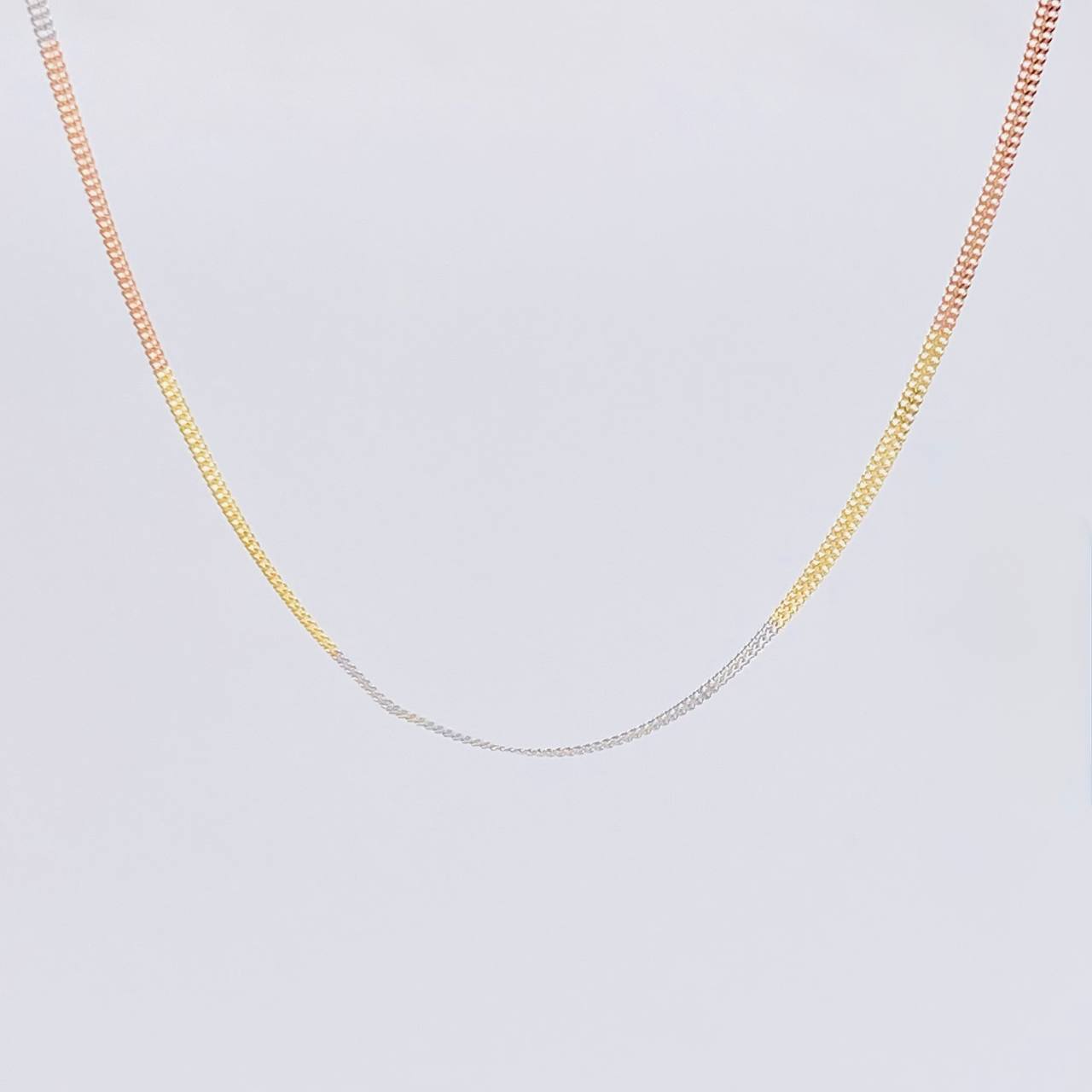 Cadena Sedusa 1.55g / 18 in / 1.5mm Tres Oros 18K