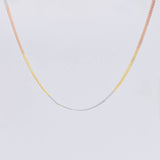 Cadena Sedusa 1.55g / 18 in / 1.5mm Tres Oros 18K