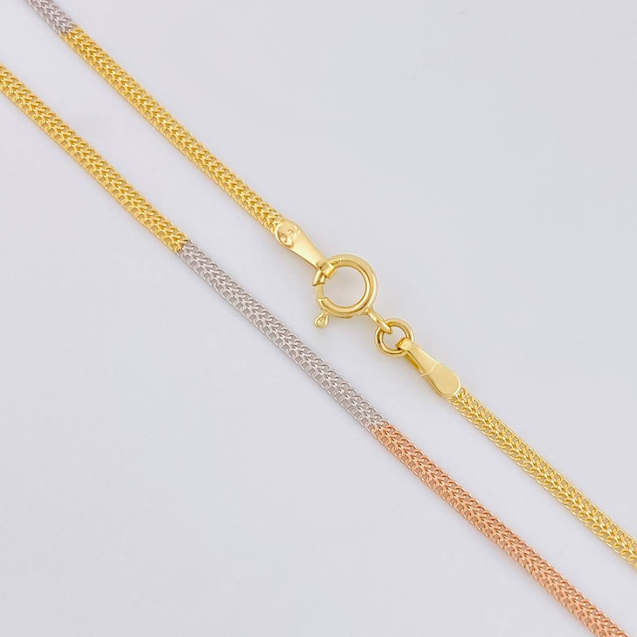 Cadena Sedusa 1.4g / 16 in / 1.5mm Tres Oros 18K (Oferta)