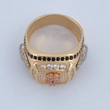 Sign Ring Weight 11.65gr / Size 9 3/4 / 18K Gold $