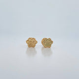 Topos Huella 0.55gr / Oro Amarillo 18K $