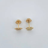 Topos Huella 0.55gr / Oro Amarillo 18K $