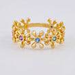Anillo Jardin Dorado 3.2 g / T6 Oro Amarillo 18K