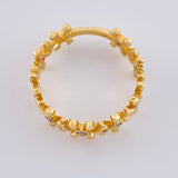 Anillo Jardin Dorado 3.2 g / T6 Oro Amarillo 18K