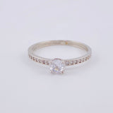 Solitaire Ring 1.55 g / T6 3/4 18K White Gold