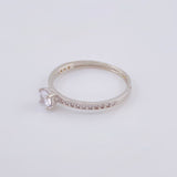 Solitaire Ring 1.55 g / T6 3/4 18K White Gold