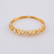 Anillo Carril Infinito 1 g / T6 1/2 Oro Rosa 18K