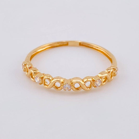 Infinite Channel Ring 1 g / T6 1/2 18K Rose Gold
