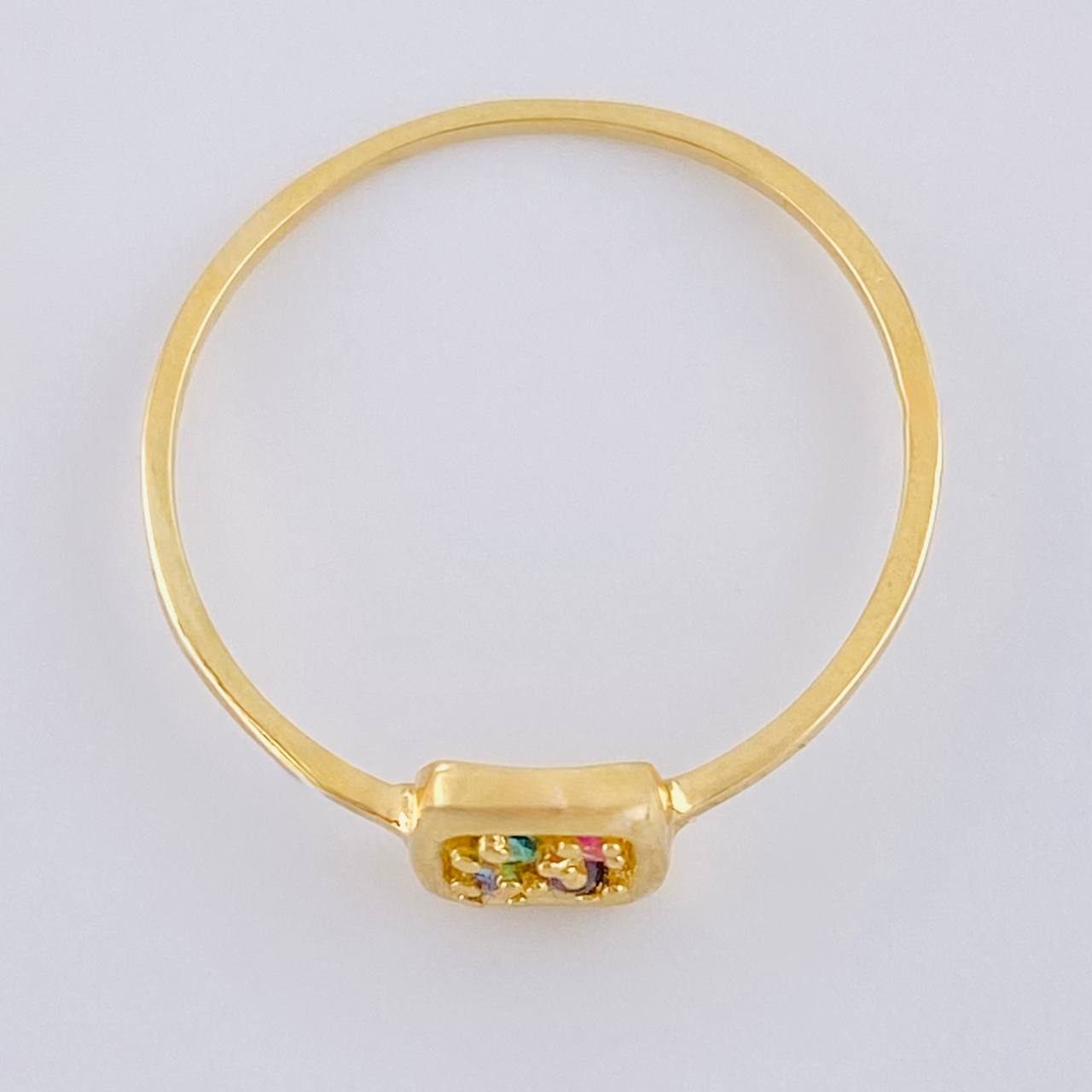 Triqui Frame Ring 0.9 g / T7 18K White Gold