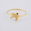 Anillo Paloma 0.8 g / T8 1/4 Oro Amarillo 18K