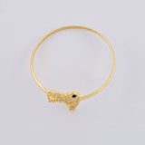 Anillo Paloma 0.8 g / T8 1/4 Oro Amarillo 18K