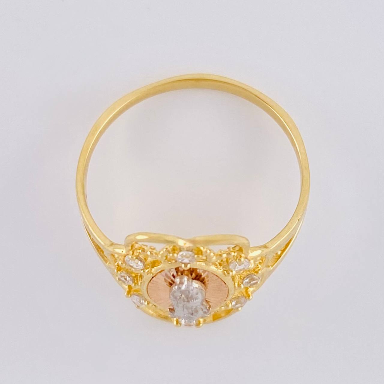 Virgin Bardera Ring 2.2 g / T6 Three Golds 18K
