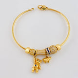 Pulso PD Oso Mano Arriba 15.95 g / 7 1/4 in / 1.95 mm Oro Amarillo 18K