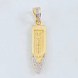 Jesus Dagger Pendant 2.5gr / 1.3in / 18K Gold