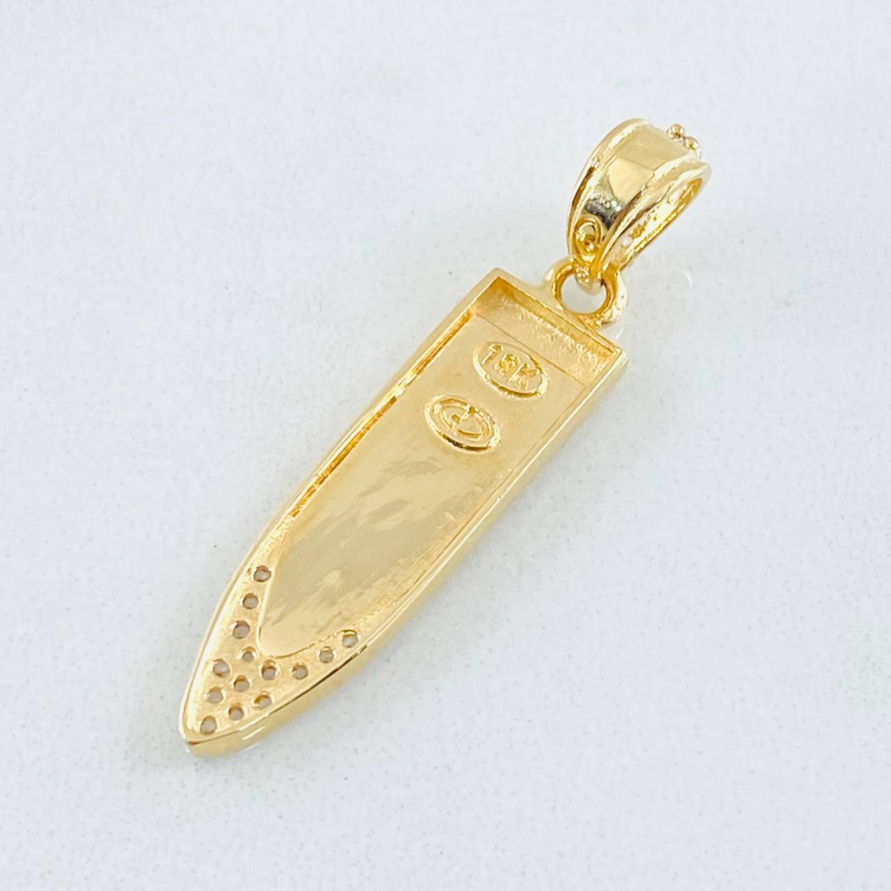 Jesus Dagger Pendant 2.5gr / 1.3in / 18K Gold