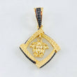 Medusa Pendant 4.2gr / 1.3in / 18K Gold