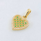 Pendant Heart Tupido 1.5gr / 0.8in / 18K Gold