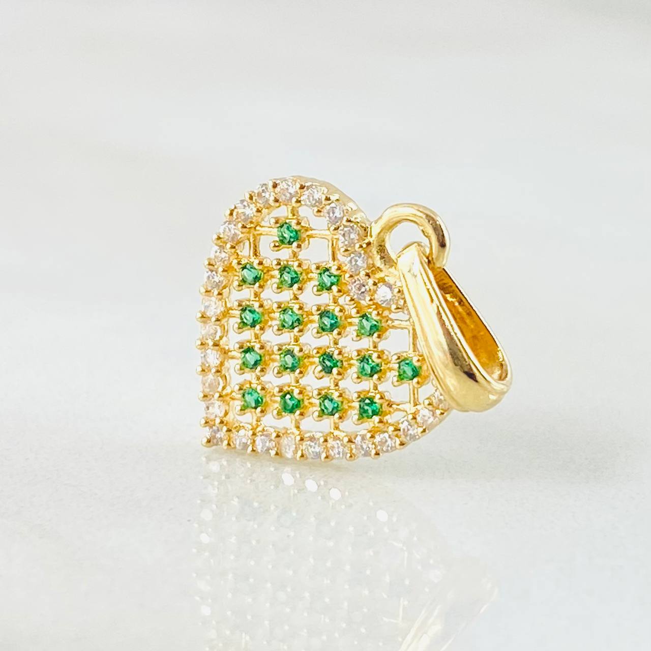 Pendant Heart Tupido 1.5gr / 0.8in / 18K Gold