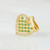 Pendant Heart Tupido 1.5gr / 0.8in / 18K Gold