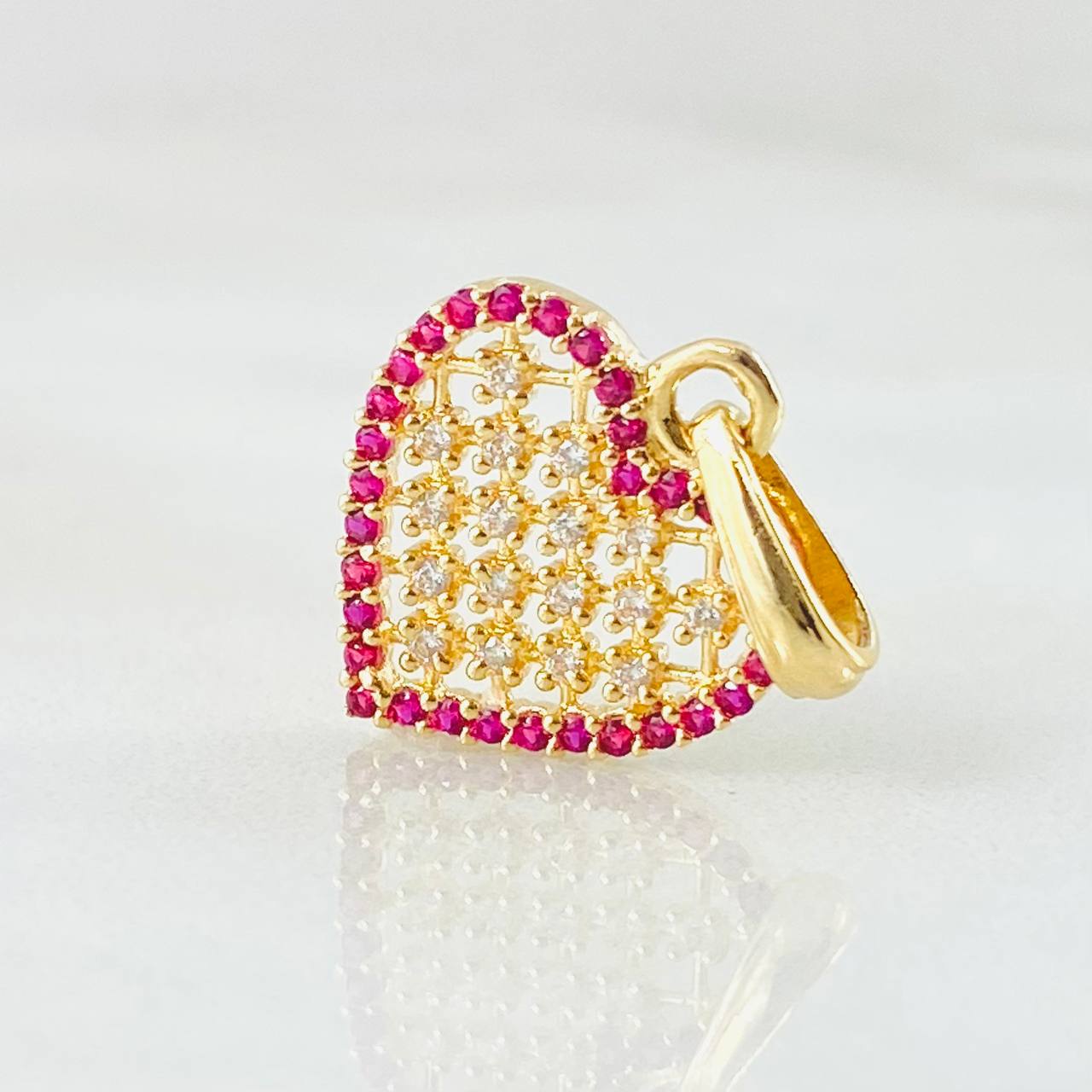 Pendant Heart Tupido 1.45gr / 0.8in / 18K Gold