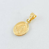 Pendant Virgin Miraculous 0.45gr / 3/4 in / 18K Gold