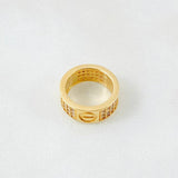 Pendant Circle Screw 2.85gr / 1/2 in / 18K Gold