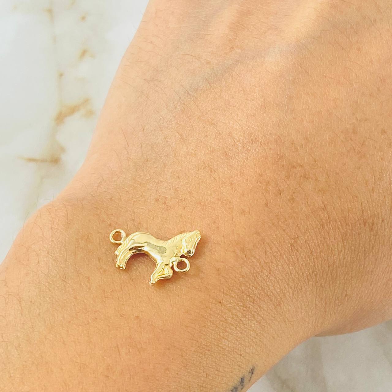 Charm Horse 0.5gr / 0.5in / 18K Gold