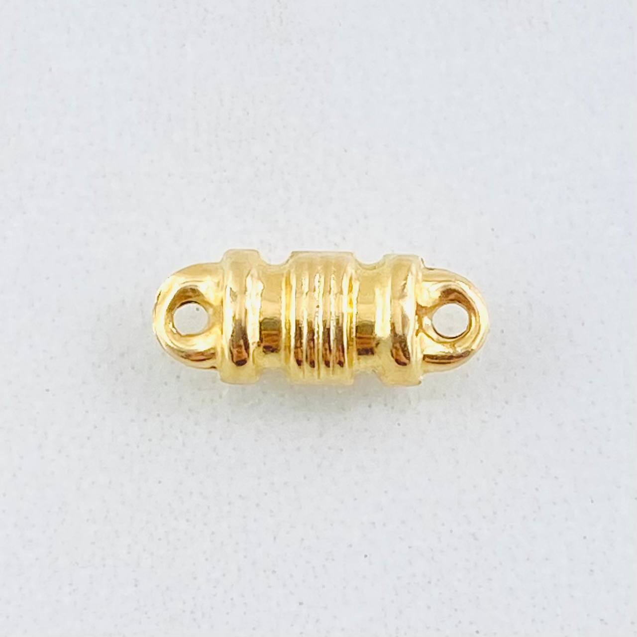 Charm Cylinder 0.25gr / 1/2 in / 18K Gold