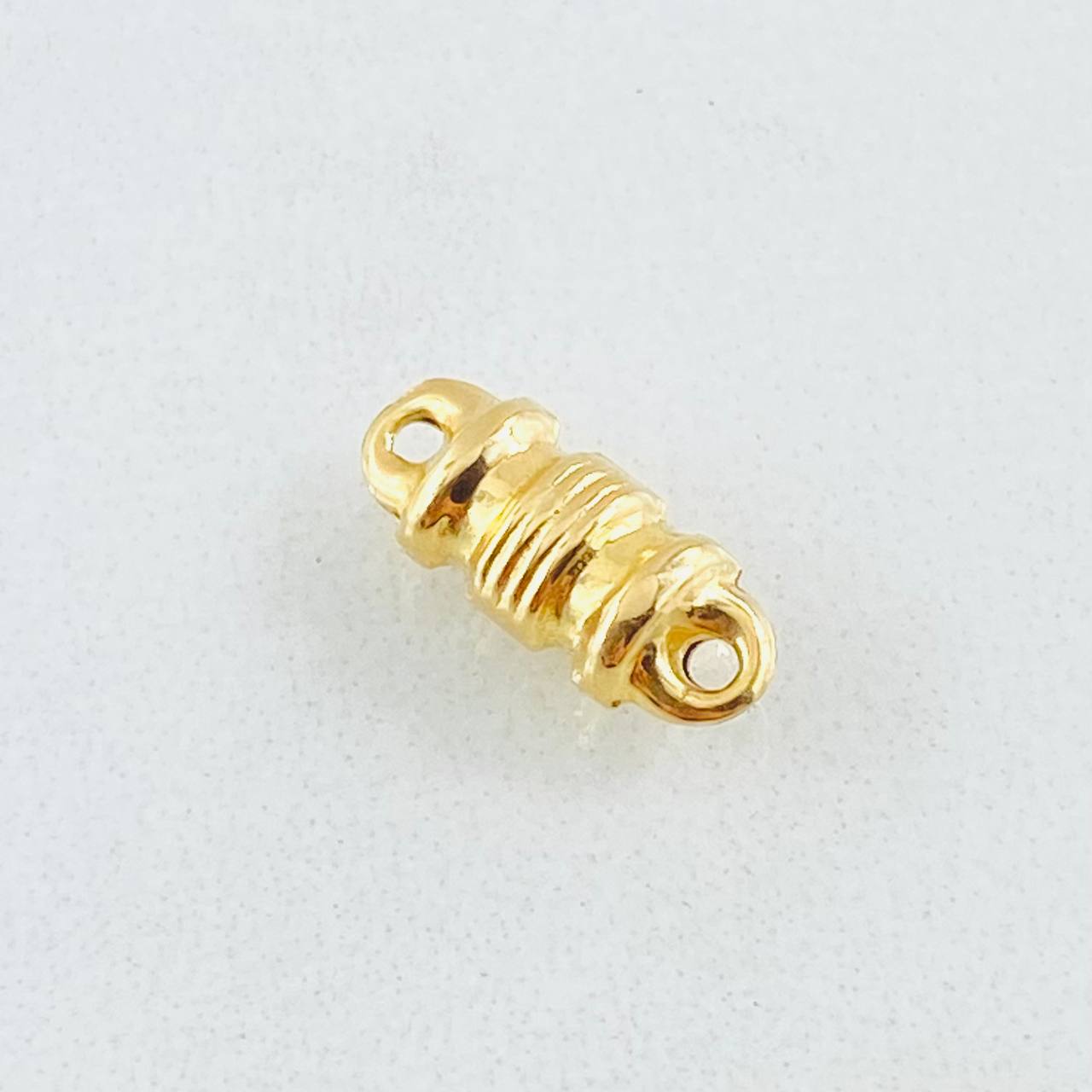 Charm Cylinder 0.25gr / 1/2 in / 18K Gold