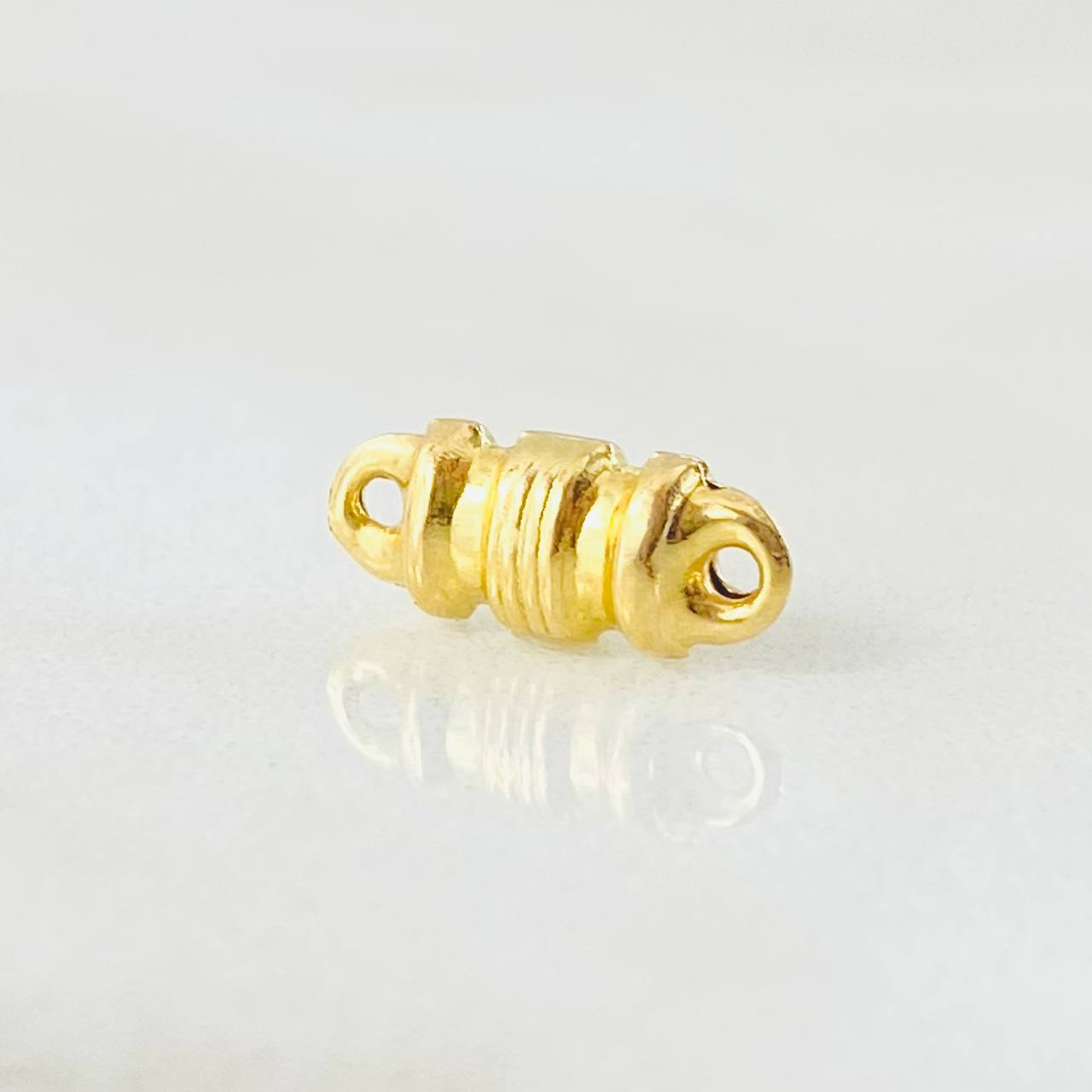 Charm Cylinder 0.25gr / 1/2 in / 18K Gold