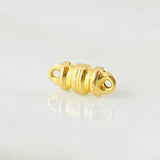 Charm Cylinder 0.25gr / 1/2 in / 18K Gold
