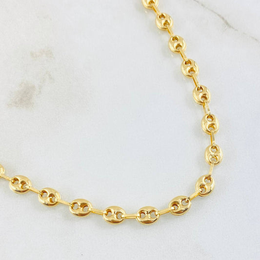 Cadena GC 7gr / 15 3/4 in / Oro Amarillo 18K *