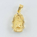 Dije Virgen Guadalupe 1.2gr / 1 in / Oro Amarillo 18K