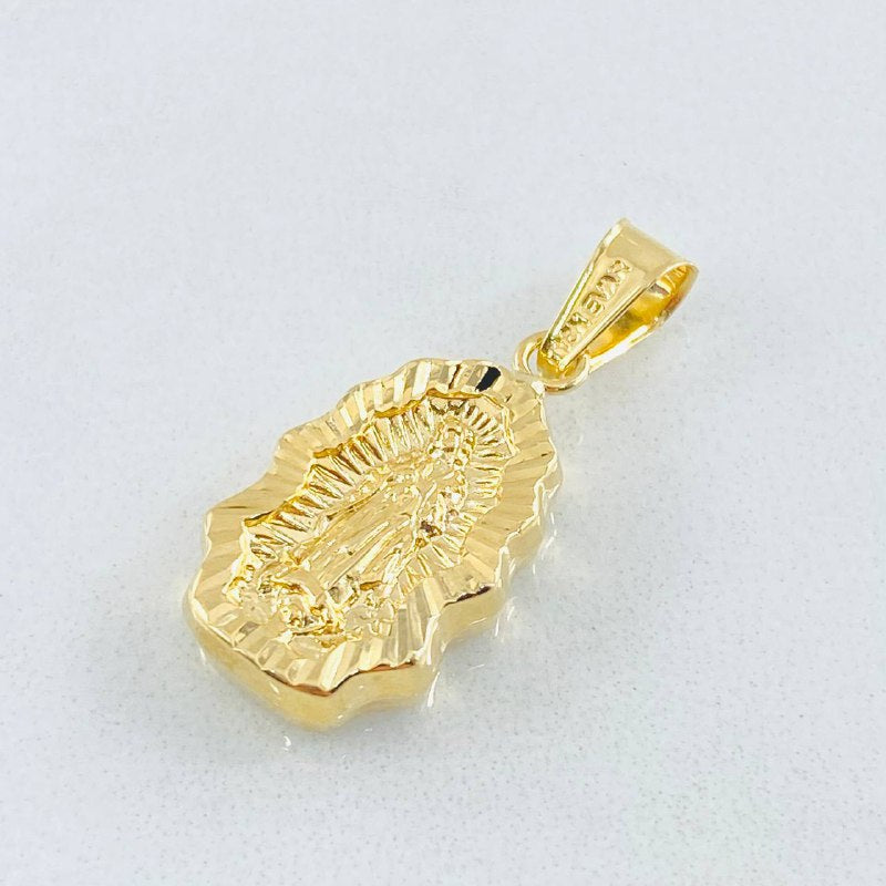 Dije Virgen Guadalupe 1.2gr / 1 in / Oro Amarillo 18K
