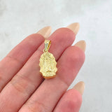 Dije Virgen Guadalupe 1.2gr / 1 in / Oro Amarillo 18K