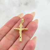 Dije Cruz Cristo 1.25gr / 1 1/2 in / Oro Amarillo 18K