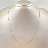Venetian Chain 0.95gr / 19 3/4 in / 18K Gold +3
