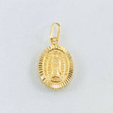 Dije Virgen Guadalupe 1.1gr / 1 in / Oro Amarillo 18K *