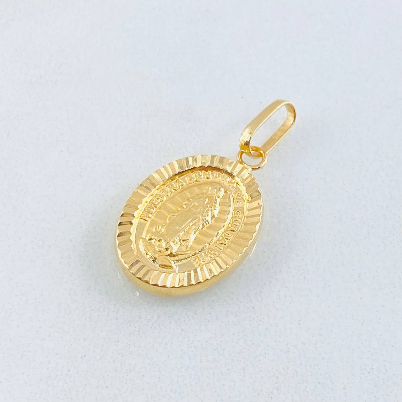 Dije Virgen Guadalupe 1.15gr / 1 in / Oro Amarillo 18K *