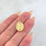 Dije Virgen Guadalupe 1.15gr / 1 in / Oro Amarillo 18K *