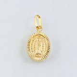 Dije Virgen Guadalupe 0.9gr / 3/4 in / Oro Amarillo 18K *