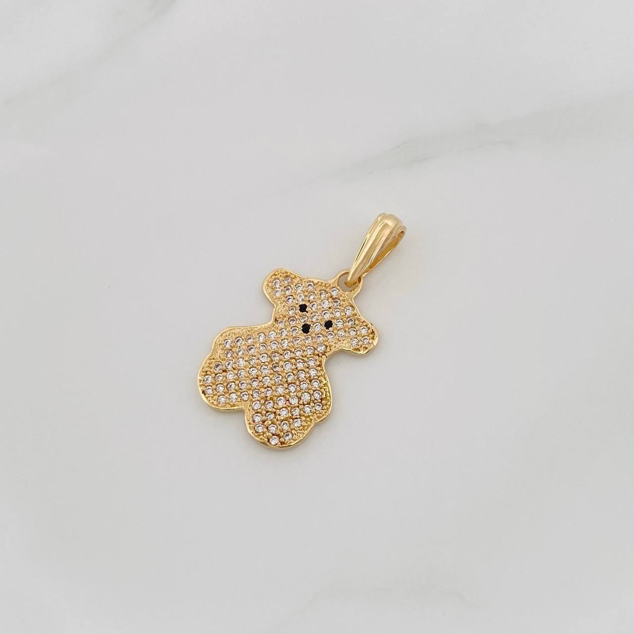 Dije Oso Ts 2.9g / 1 1/4 in Oro Amarillo 18K