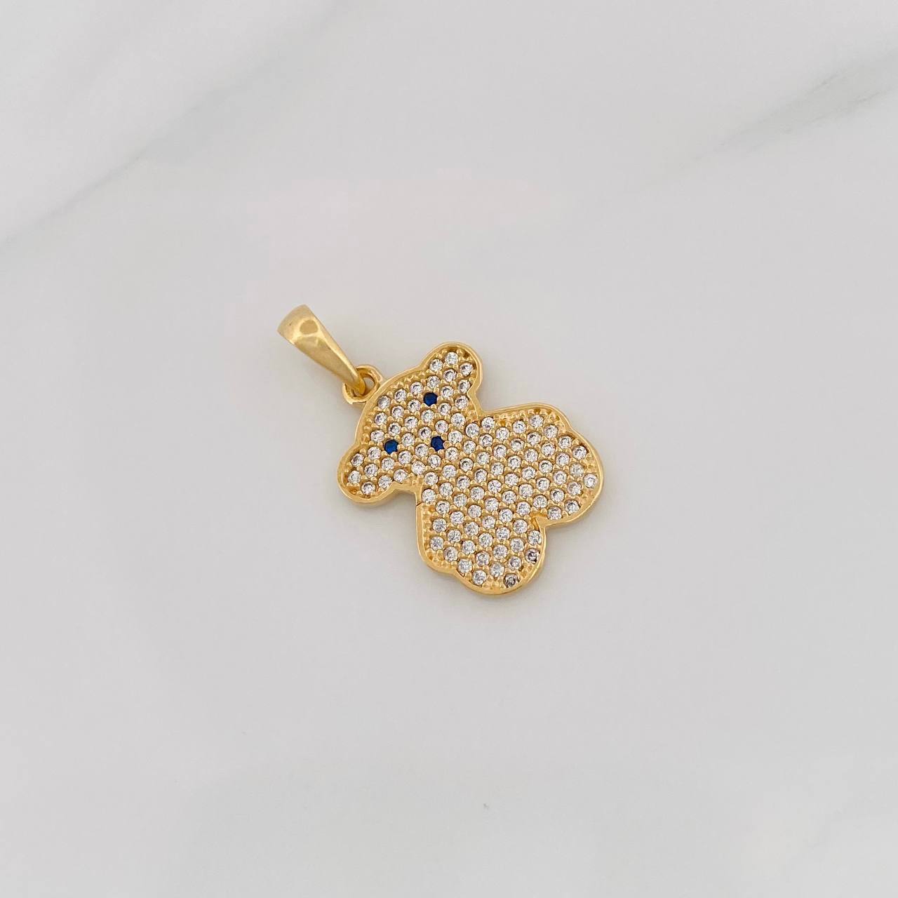 Dije Oso Ts 2.35g / 1 in Oro Amarillo 18K
